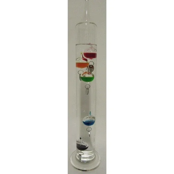 Classroom Student Glass Galileo Thermometers Liquid Density Temperature Display - Picture 6 of 9